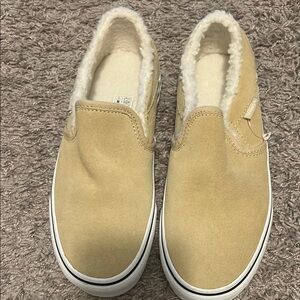 Tan Slip-On Shoes